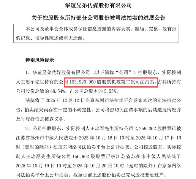 华谊兄弟突遭减持：阿里创投及马云不再是5%以上股东！公司此前出让总部大楼等抵债，10亿元买的冯小刚公司股权也卖了(3)