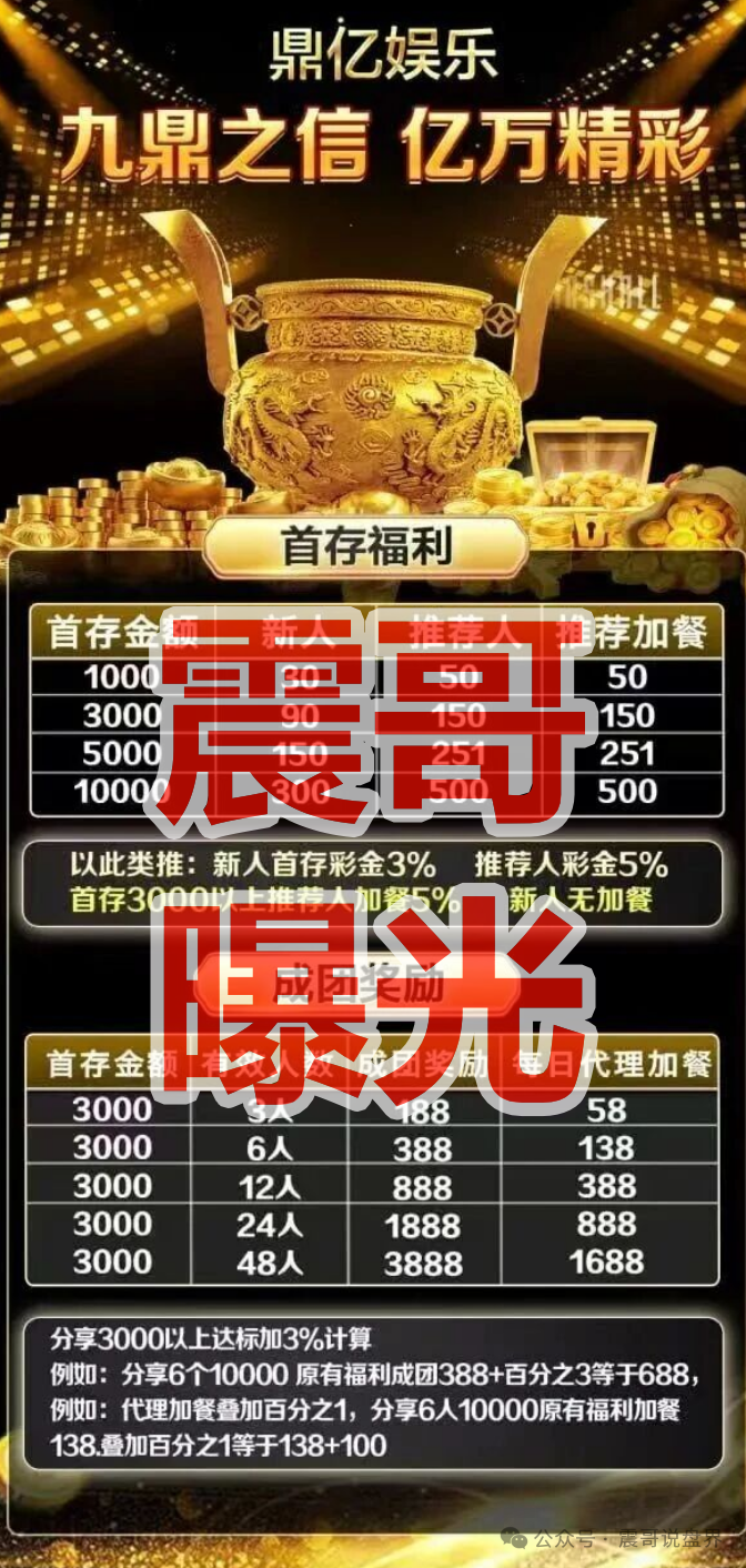 鼎亿娱乐彩票资金盘骗局，单割会员，崩盘在即