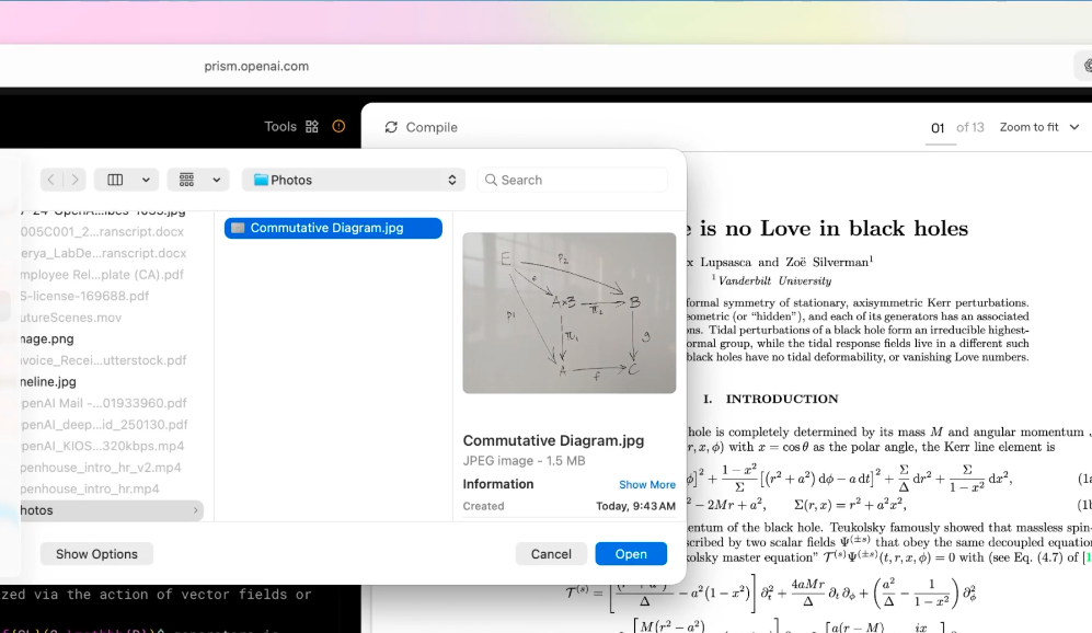 科研利器！OpenAI放大招：科学家专属“AI外挂”Prism来了