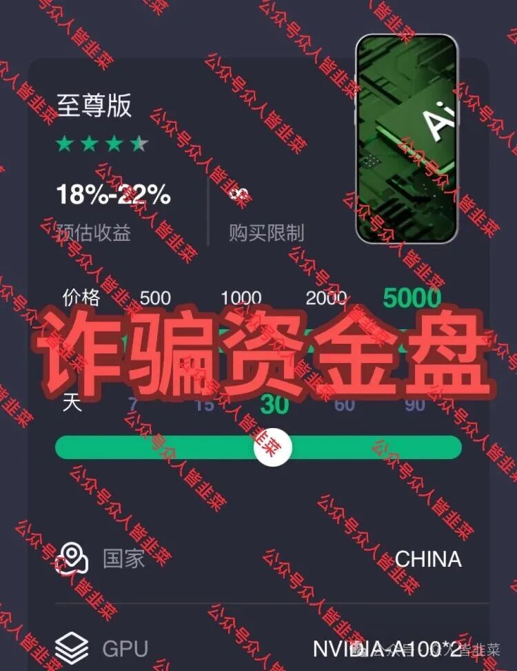 别上当！所谓“AI投资”实为资金盘，未来眼正在收割韭菜，千