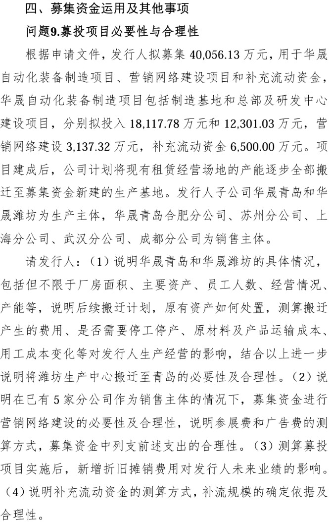 华晟智能IPO回复卡壳:核心技术含金量、软控依赖、现金流隐患遭穿透式追问(5) 华晟智能IPO回复卡壳:核心技术含金量、软控依赖、现金流隐患遭穿透式追问(5)