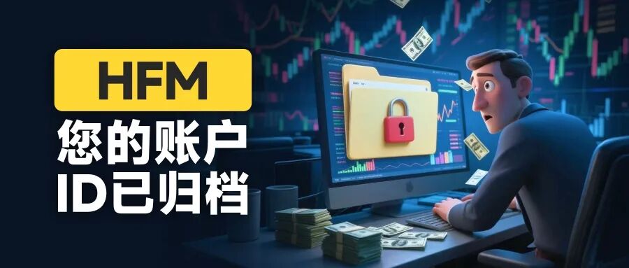 “您的账户ID已归档” HFM平台封禁账户逻辑：你可以玩，但不能赢