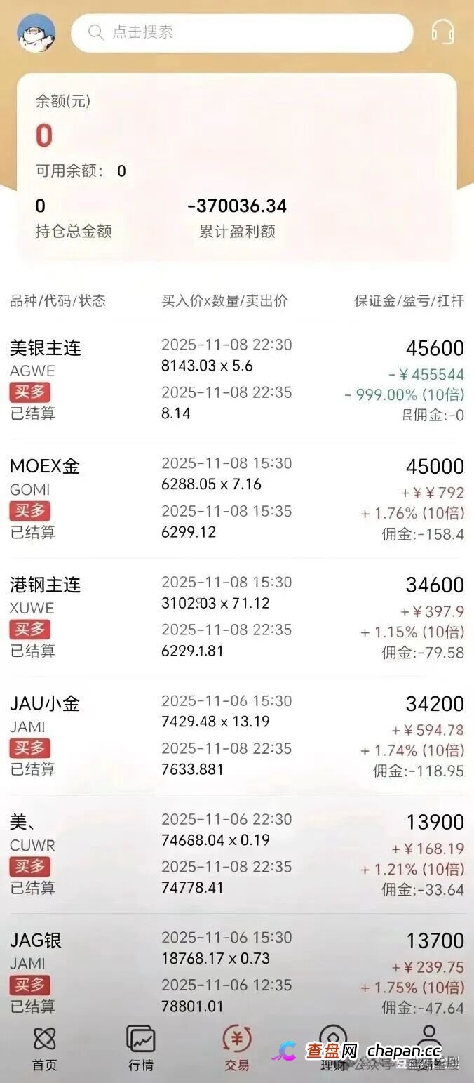 鸿运万交所带单期货骗局,虚假带单收割无数,切勿再当接盘侠(3) 鸿运万交所带单期货骗局,虚假带单收割无数,切勿再当接盘侠(3)